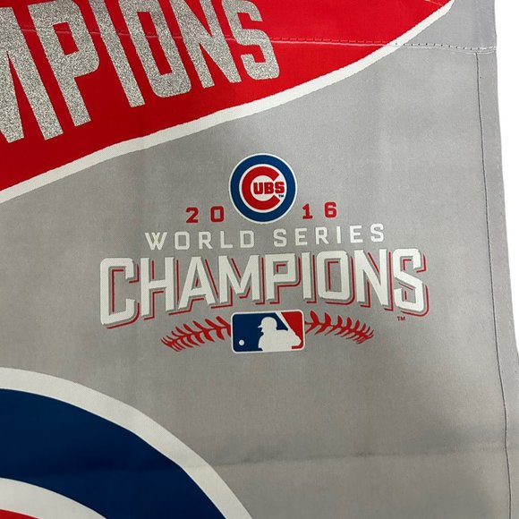 Chicago Cubs MLB World Series 2016 Banner 40"x 28" - Picture 4 of 6